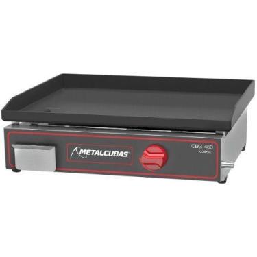 Imagem de Chapa Lanche Compact 43cm Metalcubas Cbg450c Gás
