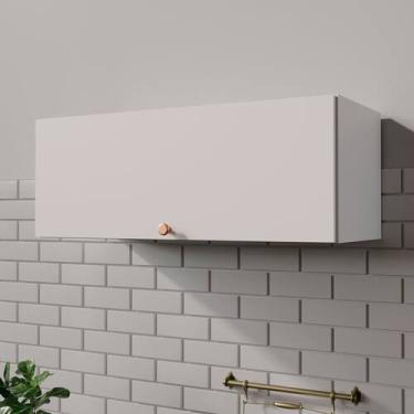 Imagem de Armário Aéreo Porta Basculante 90cm Arizona CabeCasa MadeiraOriginals 