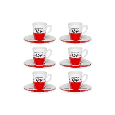 Imagem de Conjunto de Café Expresso Cafeína 75ml 12pçs - Oxford