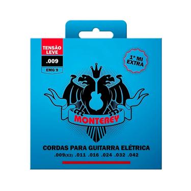 Imagem de Encordoamento P/ Guitarra  Monterey EMG9 9/42 - EC0339
