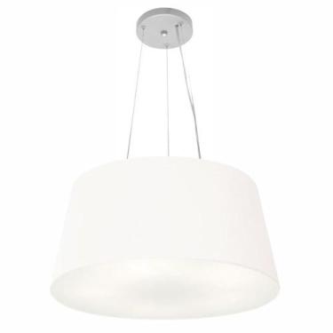 Imagem de Pendente Cone Branco MJ-4048 Para Mesa de Jantar e Estar - Vivare
