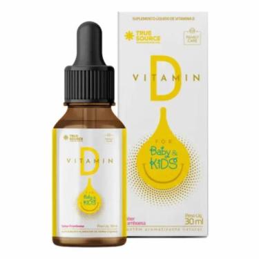 Imagem de Vitamina D Kids Framboesa 30 Ml - True Source