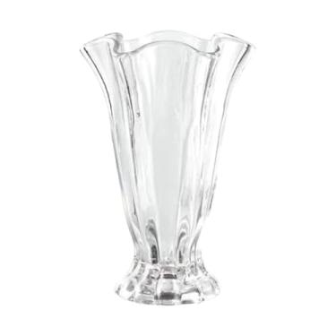 Imagem de Bothyi Vaso de vidro transparente para centros de mesa, ornamentos decorativos, vaso transparente para buquês de flores, ideal para presente de boas-vindas e