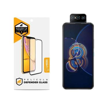 Imagem de Película Defender Glass Para Asus Zenfone 8 Flip - Preta - Gshield