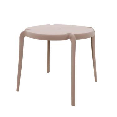 Imagem de Mesa Clarice Camurça 79 Cm Em Polipropileno Fibra De Vidro