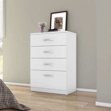 Imagem de Cômoda 4 Gavetas Astral Branco Demobile