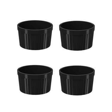 Imagem de Kit 4 Tigelas Ramekin Coza Uno 150ml Preto 10162/0008