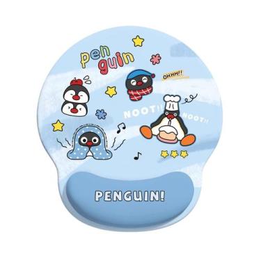Imagem de Mousepad de suporte de pulso Cute Penguin Design Silicone - yiweisai
