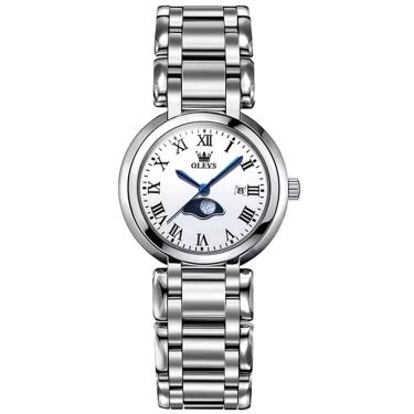 Imagem de Relógio de Pulso Minimalista Feminino Analógico Quartzo  Impermeavel em Aço Inoxidavel 