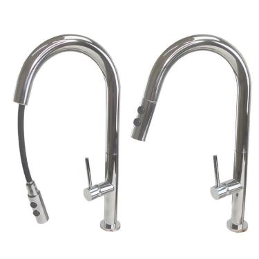 Imagem de Torneira Ducha Retratil Bancada 2 Modos De Jato Frio Quente