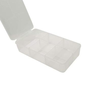 Imagem de Caixa Organizadora 5 divisórias Box P Multiuso Miçanga Bijuterias - Ma