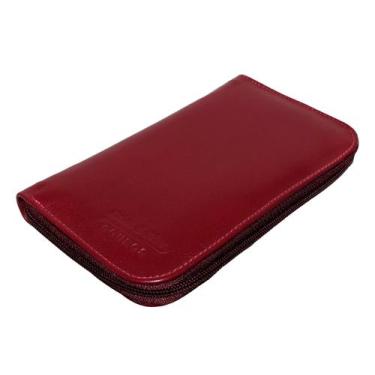 Imagem de Carteira Para Viagem Com Ziper Porta Celular Passaporte Cartao Em Cour