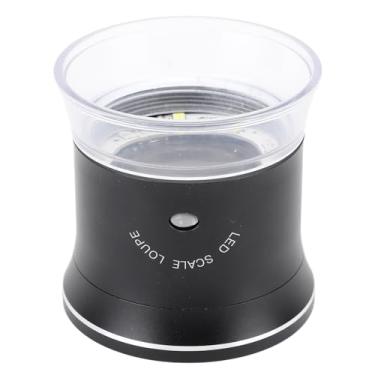 Imagem de SUNGOOYUE Lupa Portátil LED 30x Com Luz UV para Materiais Eletrônicos para Leitura Conveniente e Precisa