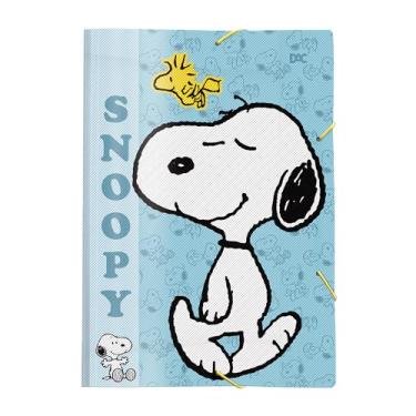 Imagem de Pasta Aba Elástica sem Lombo - Snoopy