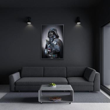 Imagem de Quadro Darth Vader 60x40 Cm Adesivo Fotográfico
