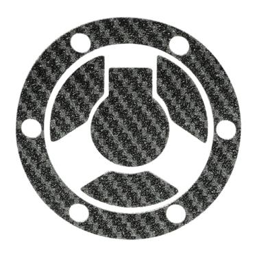 Imagem de Adesivo protetor de tanque de carbono para motocicleta, adesivo de tampa de óleo e gás combustível, almofada de tanque de gás de óleo antiarranhões (Trident 660 Street Triple 765 20-24)