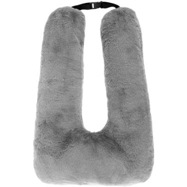 Imagem de Almofada de viagem para assento de carro, travesseiro de viagem em forma de U, confortável para crianças, crianças, adultos, avião dormindo, travesseiro de pescoço adequado para viagens de longa