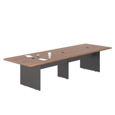 Imagem de Mesa De Reunião 3,60 Plot Noce Preto