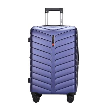 Imagem de Mala Travelux Titlis Média 23 Kg Azul - Expansível e Cadeado TSA