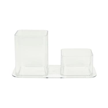 Imagem de Porta Caneta Dello Duplo Cristal