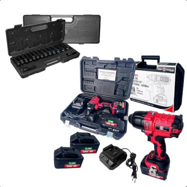 Imagem de Chave de Impacto 1/2 620Nm com Jogo 15 Soquetes de Impacto – Aperto Rápido e Alta Resistência Feron Ferramentas