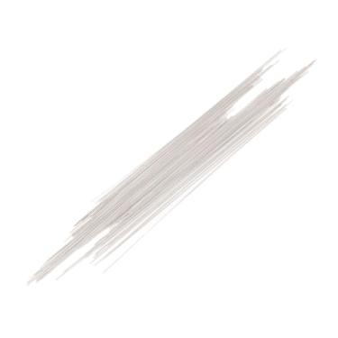 Imagem de 45 peças agulha de miçangas profissional de aço inoxidável longo grande abertura de olho reto conjunto de agulhas de miçangas para artesanato diy pulseiras colares pingentes 4,5