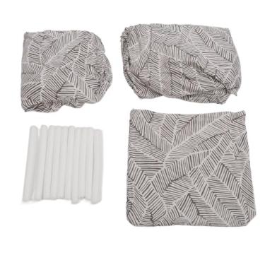 Imagem de Mingzhe Capa Extensível para sofá Soft Capa de sofá Com Proteção Total 2 Conjuntos para Sala de Estar (3 pessoas 190‑230 cm)