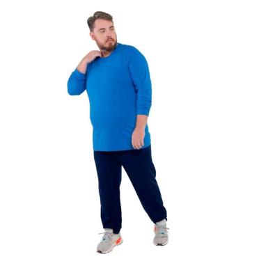 Imagem de Calça Moletom Plus Size Básica-Masculino