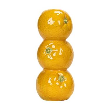 Imagem de Vaso de flores em forma de fruta | Vaso de flores em forma de frutas, recipiente floral, decorações de cozinha para mesa, centros de mesa, escritórios, sala de estar, quarto, estante, bancada