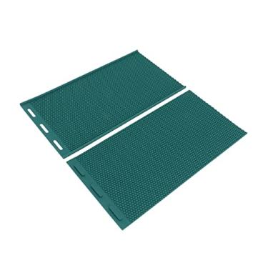 Imagem de LiebeWH Prensa de Cera de Abelha de Silicone Portátil Bee Farm Home Factory Material de Silicone, Artesanato Impecável, Material Macio, Pacote Completo, 4..., Folha de Favo de Mel de 44x23 Cm para Abelha Italiana