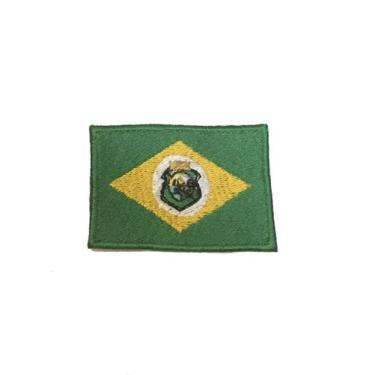 Imagem de Patche Aplique Bordado Da Bandeira Do Estado Do Ceará - Mundo Das Band
