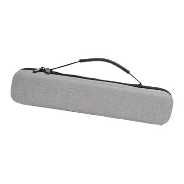 Imagem de oshhni Bolsa de viagem para chapinha de cachos, bolsa rígida com alça, estojo de armazenamento em EVA para uso doméstico por cabeleireiros, item essencial, Cinza