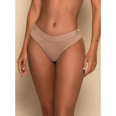 Imagem de Calcinha Fio Dental Nayane CA 02 0021 Pala Dupla Lisa T. P/GG, GG, 000