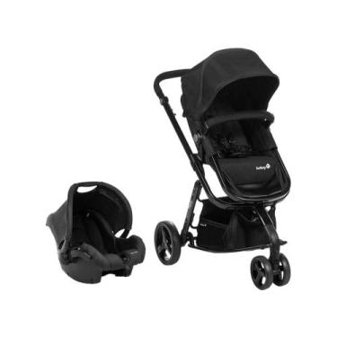 Imagem de Carrinho de Bebê com Bebê Conforto Safety 1st TS Mobi Duo 3 Rodas até 