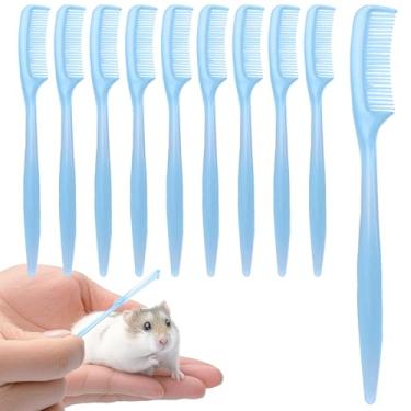 Imagem de Escova de coelho, pente de limpeza de animais pequenos, escova de hamster, para pequenos furões de animais de estimação, uso doméstico, pele sensível, cuidados diários