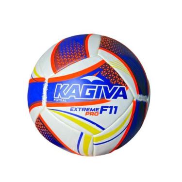Imagem de Bola kagiva futsal f11 extreme pro, Branco, Azul, Laranja, UN