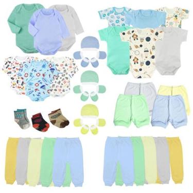 Imagem de Kit Maternidade 38 Peças Enxoval Fofo Primeiros Dias do Bebê - Koala B