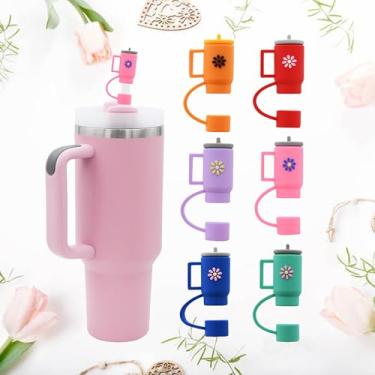 Imagem de Stanley Cup Tampa de palha, Mini Topper 10 mm Tampas de pontas reutilizáveis