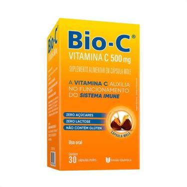 Imagem de Suplemento Vitamina C Bio-C 500mg 30 cápsulas Uniao Quimica - União Qu
