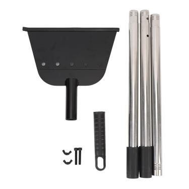 Imagem de Aramox Raspador de Gelo para Piso Resistente, Comprimento Total de 55 pol., pá de Neve de Tamanho de Ponta de 5,9 X 9,2 pol. Com Alça Ajustável de 56, pá de Lavagem Multifuncional