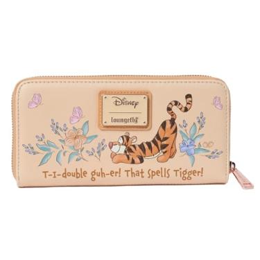 Imagem de Loungefly Carteira Disney Ursinho Pooh com zíper, pêssego, tigre