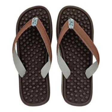 Imagem de Chinelo Mundo Flex Anabela Ortopédico Para Esporão Com Bolinhas Massageadora Feminino-Feminino