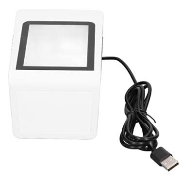 Imagem de LiebeWH Scanner de Código de Barras de Mesa, Leitor de Código QR Com Fio USB para PC POS, Identificação Automática de Alta Velocidade para Check-out de Varejo