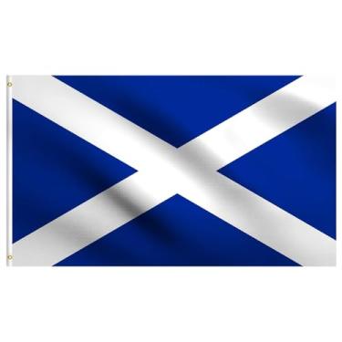 Imagem de Bandeira do país | 9,5 x 1,5 m | Cor vívida e à prova de desbotamento, poliéster 100D impresso, cores vibrantes, ilhós de latão, cabeça de lona de poliéster para ambientes internos e costura dupla com