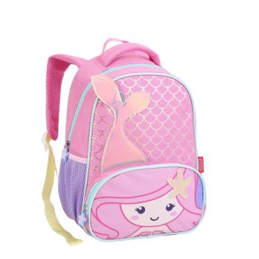 Imagem de Mochila de Costa Sereia  Meninas Infantil  Escolar