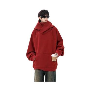 Imagem de Moletom Masculino De Gola Alta Estilo Harajuku, Suéter Ninja Casual De