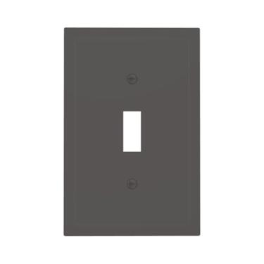 Imagem de Cinza/cinza 1 interruptor de luz Cpver capas de tomada decorativa placa de parede de interruptor elétrico placa frontal