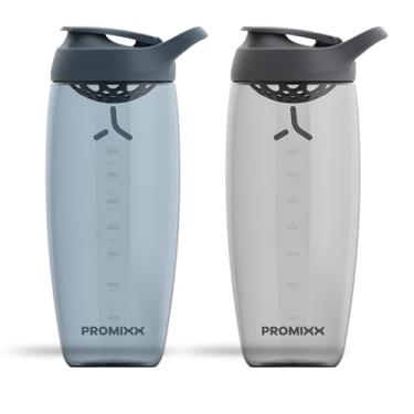 Imagem de Promixx Pursuit Garrafa coqueteleira de proteína – Garrafas premium para liquidificadores esportivos para misturas de proteínas e shakes de suplemento – Coqueteleira de proteína durável e fácil de limpar