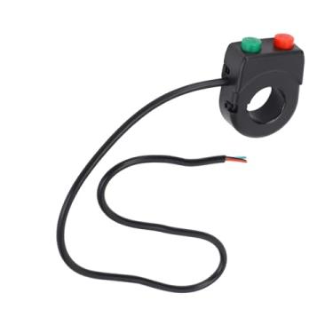 Imagem de Tnfeeon Interruptor do Farol da Buzina, Unidade de Controle Compacta do ABS Com Interruptor Guiador Botão para Sua Motocicleta ou E-bike