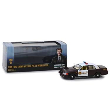 Imagem de 2005 Ford Crown Victoria Police Interceptor Storybrooke (Sheriff Graham's) from "Once Upon a Time" (2011) TV Series 1/43 Diecast Model Car by Greenlight"""